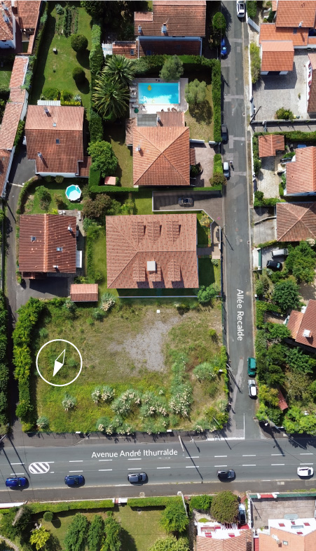 ETXE BAKEA vue masse programme neuf Saint-Jean-de-Luz Recalde PI3A